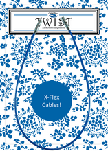 Load image into Gallery viewer, TWIST Red / Blue Flex Cables (Small, Large or Mini)