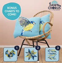 Load image into Gallery viewer, Scheepjes CKAL Blue Tit Cushion kit