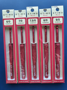 Tulip Etimo Red Crochet Hooks