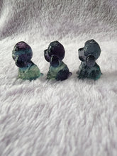 Load image into Gallery viewer, Fluorite POODLE Carving