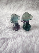 Load image into Gallery viewer, Fluorite POODLE Carving