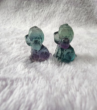 Load image into Gallery viewer, Fluorite POODLE Carving