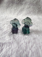 Load image into Gallery viewer, Fluorite POODLE Carving