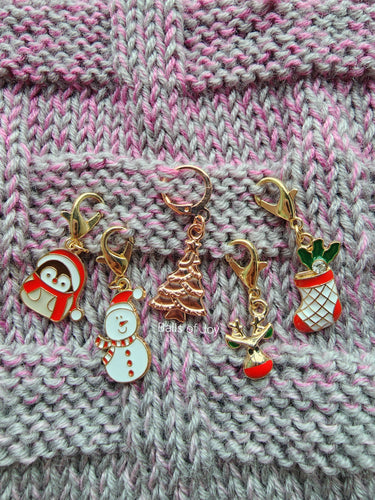 Christmas Stitchmarker Set