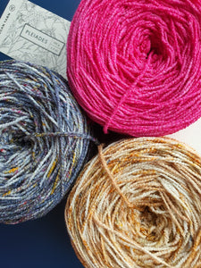 Pleiades (Fingering Bamboo/Cotton/Elastic)