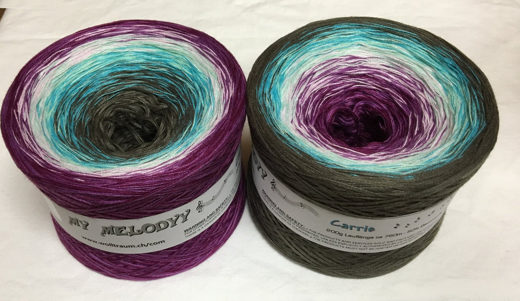 Wolltraum - My Melodyy Gradient Yarn: Carrie