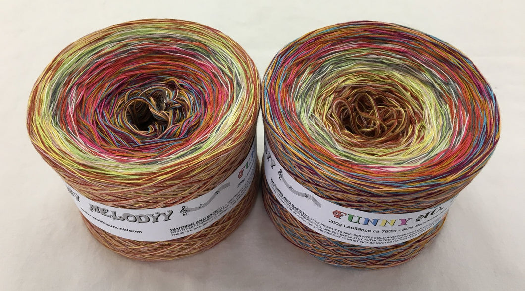 Wolltraum - My Melodyy Gradient Yarn: Funny17