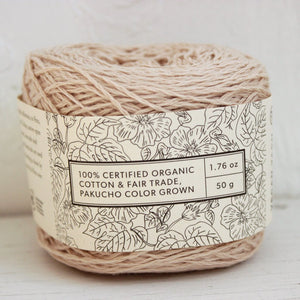 Pakucho Natural Pigment Cotton (Certified Organic)