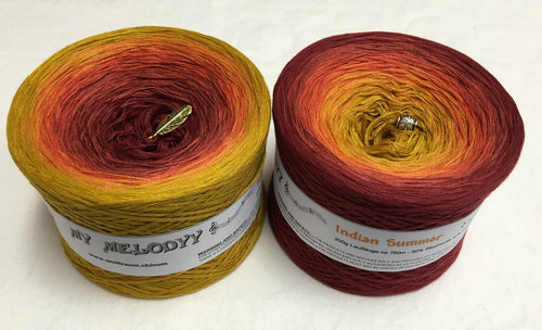 Wolltraum - My Melodyy Gradient Yarn: Indian Summer