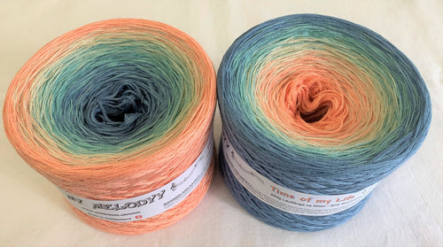 Wolltraum - My Melodyy Gradient Yarn: Time of my Life (by Esther)
