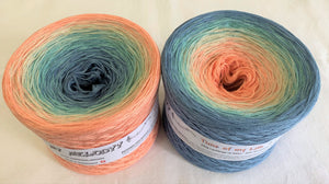 Wolltraum - My Melodyy Gradient Yarn: Time of my Life (by Esther)