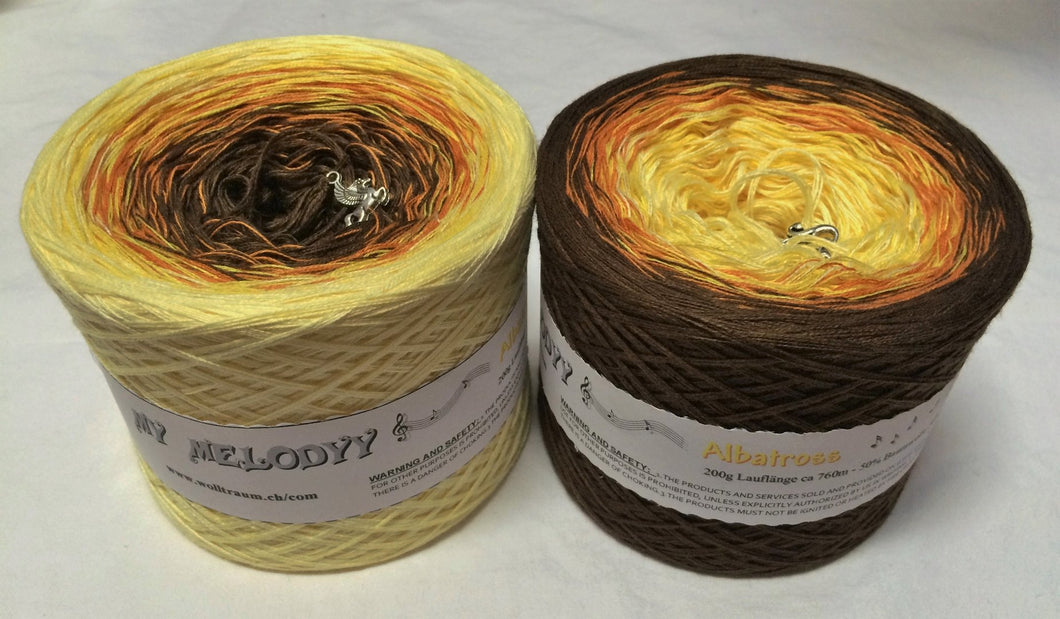 Wolltraum - My Melodyy Gradient Yarn: Albatross