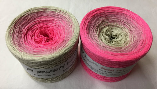 Wolltraum - My Melodyy Gradient Yarn: Barbie Girl