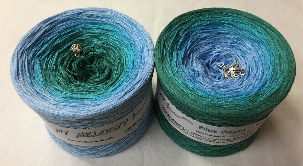 Wolltraum - My Melodyy Gradient Yarn: Blue Bayou