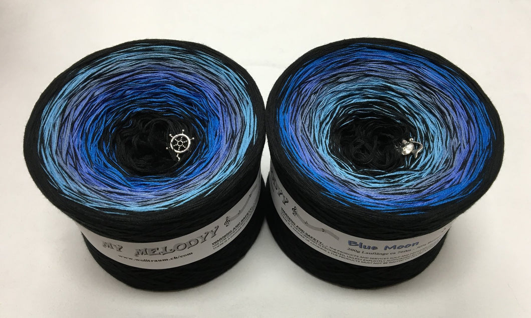 Wolltraum - My Melodyy Gradient Yarn: Blue Moon