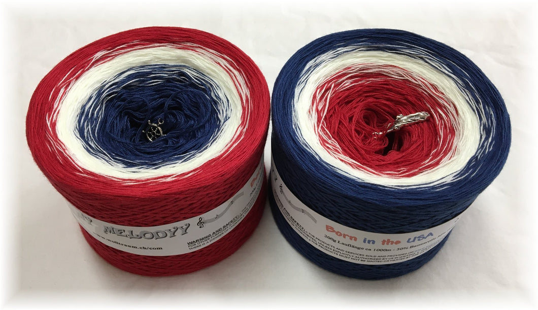 Wolltraum - My Melodyy Gradient Yarn: Born in the USA