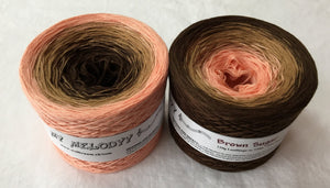 Wolltraum - My Melodyy Gradient Yarn: Brown Sugar