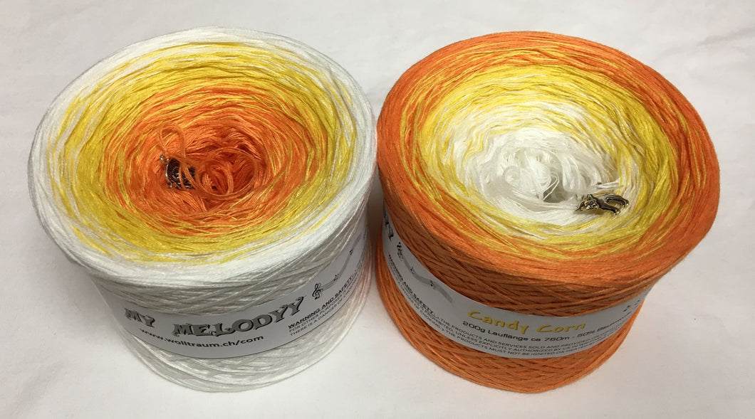 Wolltraum - Halloween: Candy Corn