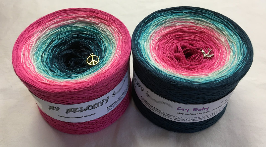 Wolltraum - My Melodyy Gradient Yarn: Cry Baby