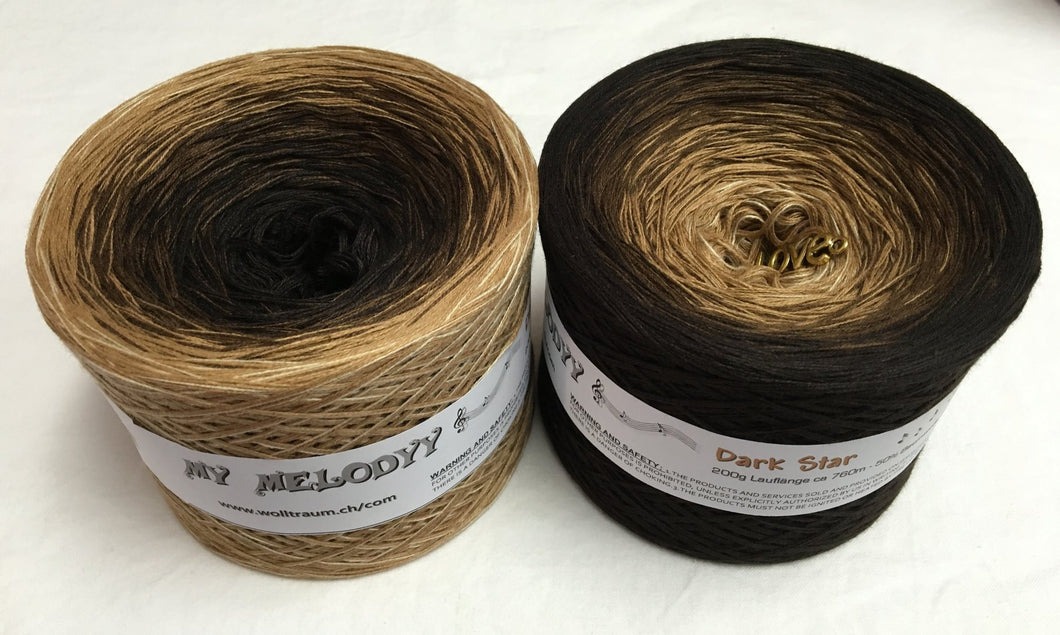 Wolltraum - My Melodyy Gradient Yarn: Dark Star