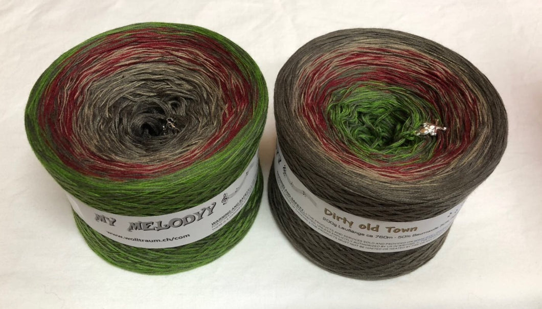 Wolltraum - My Melodyy Gradient Yarn: Dirty Old Town