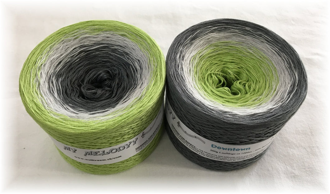 Wolltraum - My Melodyy Gradient Yarn: Downtown
