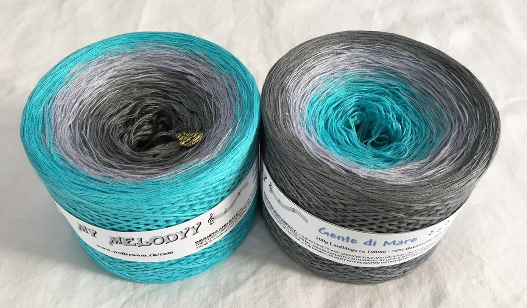 Wolltraum - My Melodyy Gradient Yarn: Gente di Mare