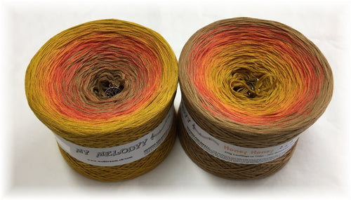 Wolltraum - My Melodyy Gradient Yarn: Honey Honey