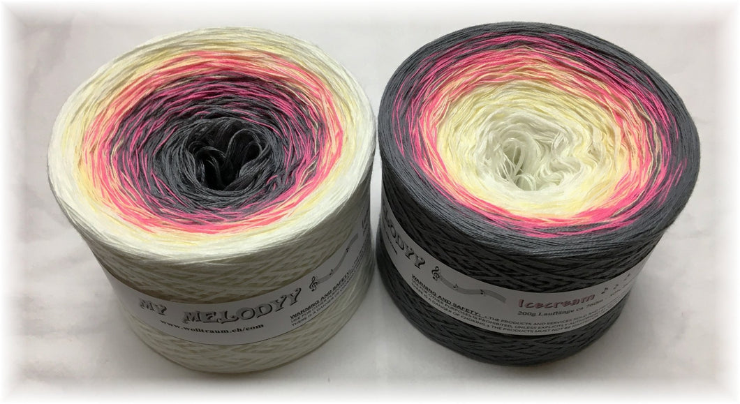 Wolltraum - My Melodyy Gradient Yarn: Icecream