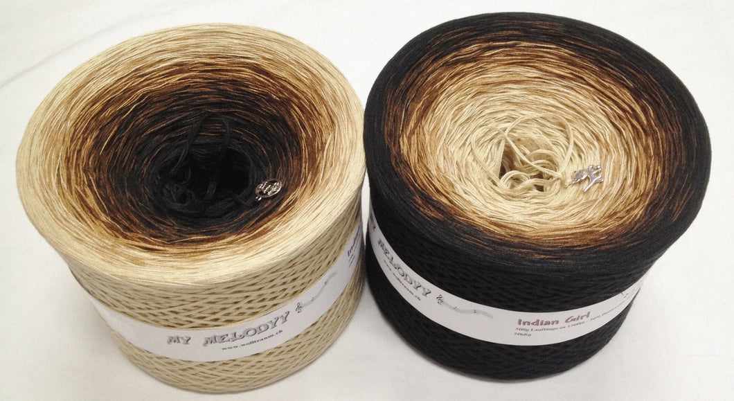 Wolltraum - My Melodyy Gradient Yarn: Indian Girl