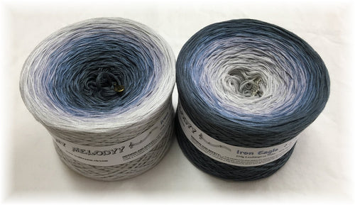 Wolltraum - My Melodyy Gradient Yarn: Iron Eagle