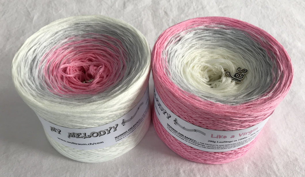 Wolltraum - My Melodyy Gradient Yarn: Like a Virgin
