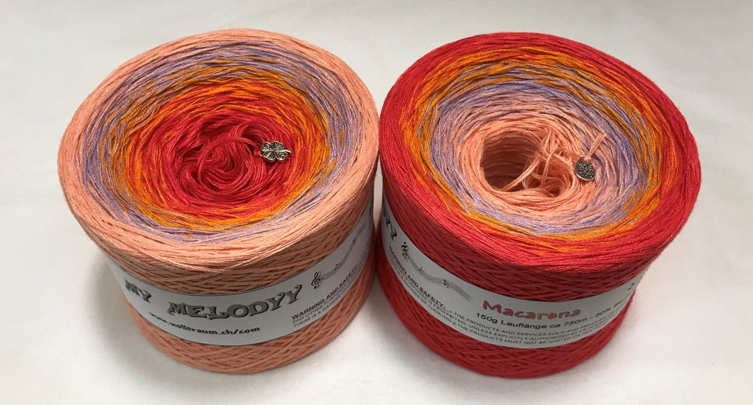 Wolltraum - My Melodyy Gradient Yarn: Macarena