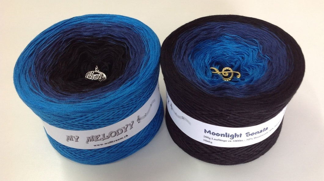Wolltraum - My Melodyy Gradient Yarn: Moonlight Sonata