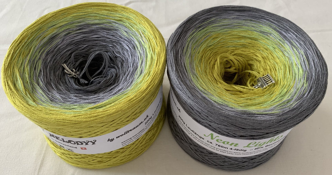 Wolltraum - My Melodyy Gradient Yarn: Neon Lights