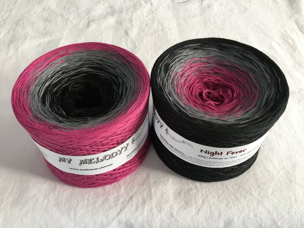 Wolltraum - My Melodyy Gradient Yarn: Night Fever