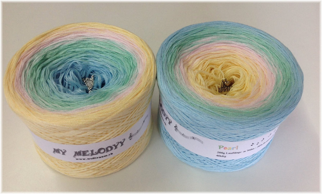Wolltraum - My Melodyy Gradient Yarn: Pearl