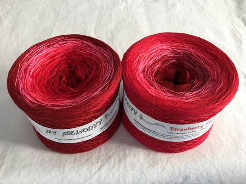 Wolltraum - My Melodyy Gradient Yarn: Strawberry Fields