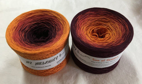 Wolltraum - My Melodyy Gradient Yarn: Sun of Jamaica