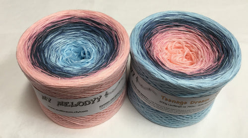 Wolltraum - My Melodyy Gradient Yarn: Teenage Dream