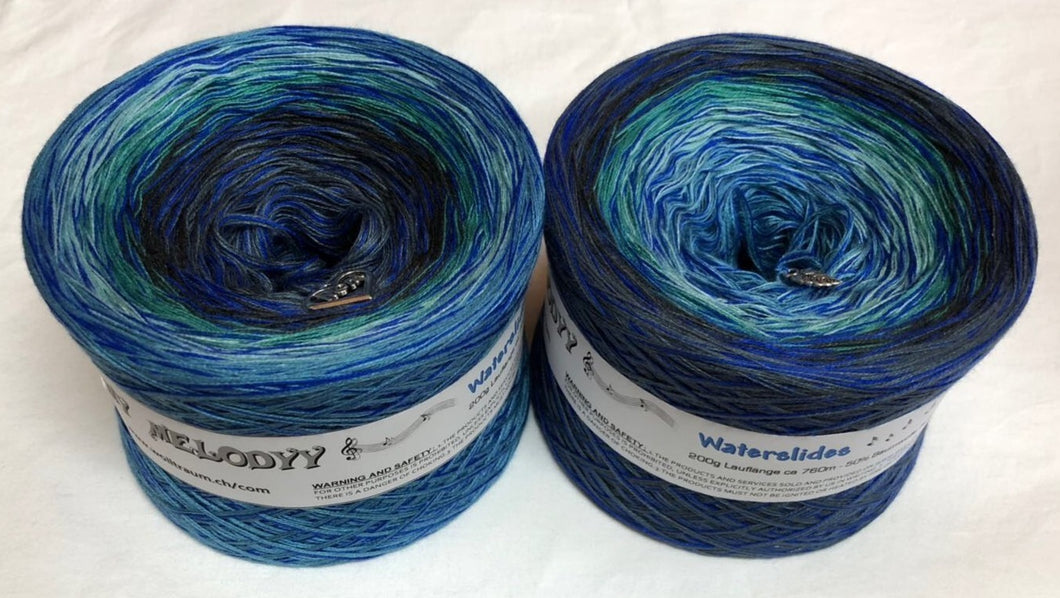 Wolltraum - My Melodyy Gradient Yarn: Waterslides