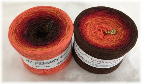 Wolltraum - My Melodyy Gradient Yarn: Zu nah am Feuer